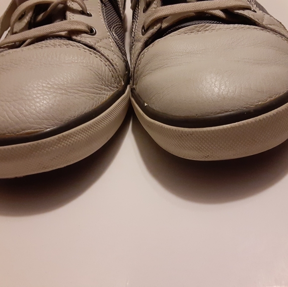 Skechers Shoes/Sneakers (SN 63701) Preowned Excellent Cond Beige Clr Men's Sz 12 - Picture 4 of 12